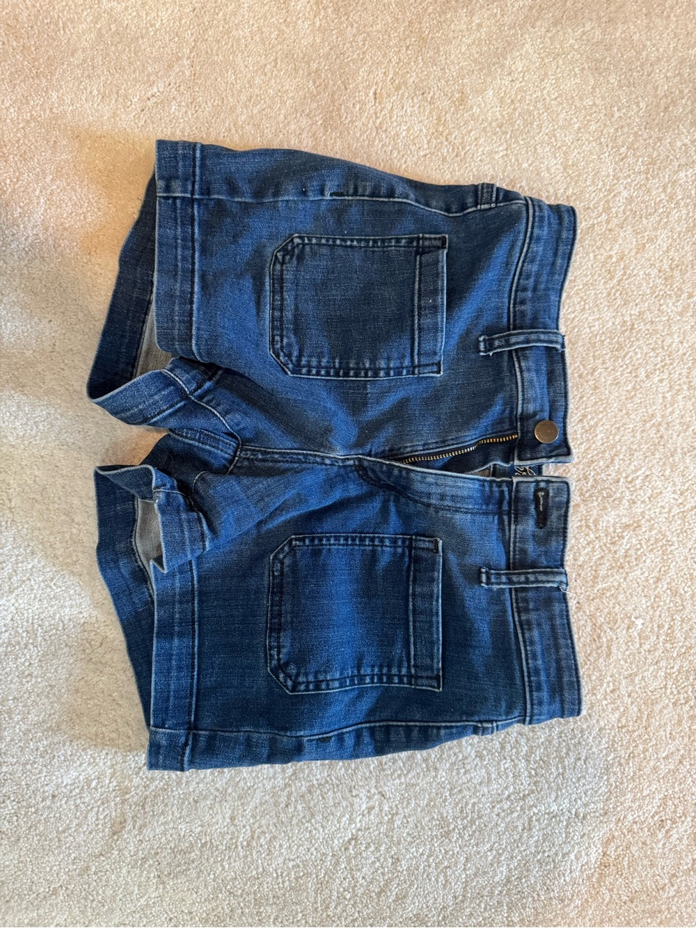 Universal Thread Blue Denim Shorts with Light Interior Wash